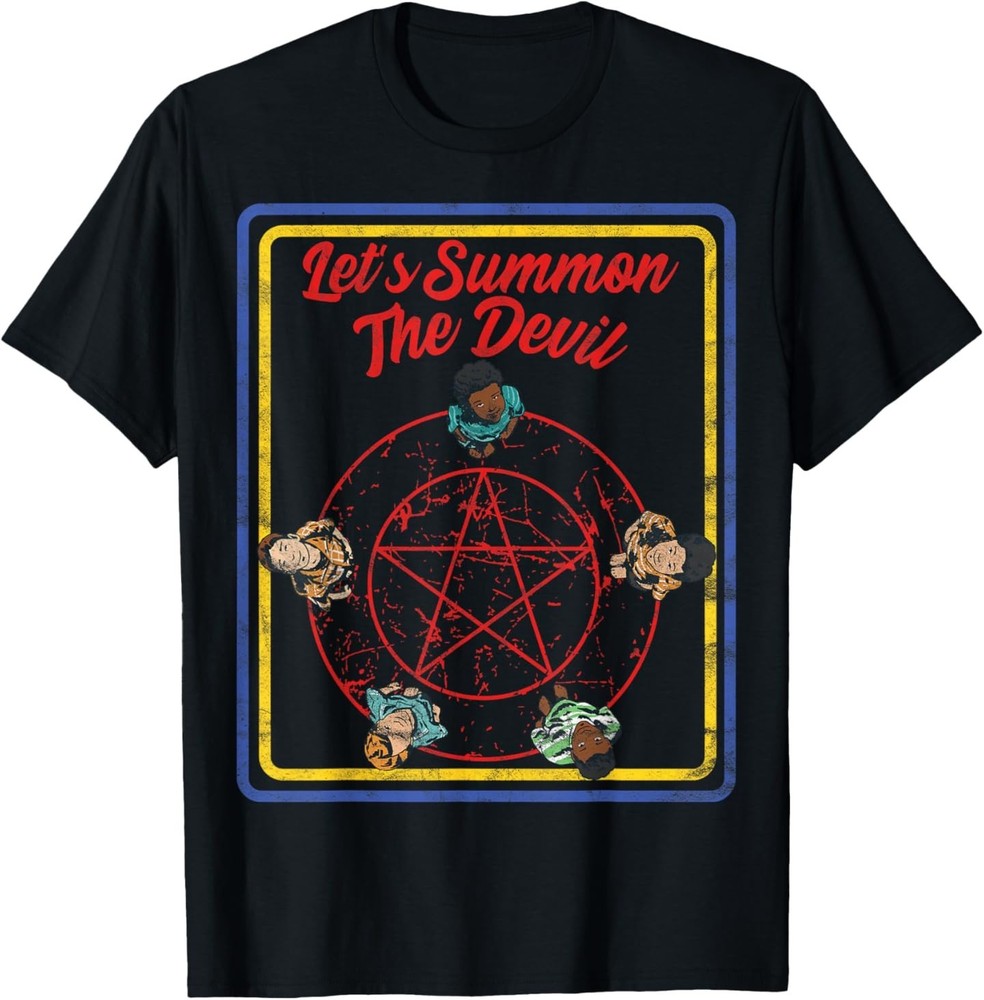 Vintage Horror, Let's Summon The Devil T-Shirt
