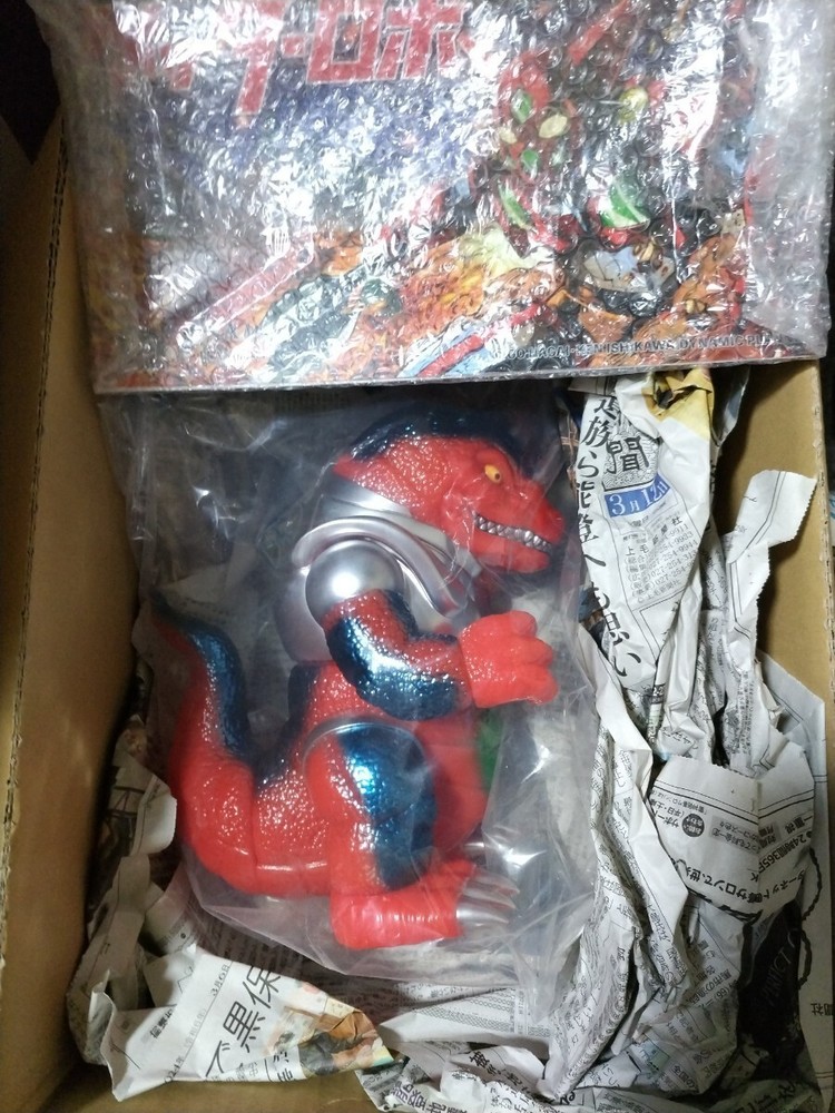 Getter Robo Mechasaurus Susaki Soft Vinyl Figure From Japan