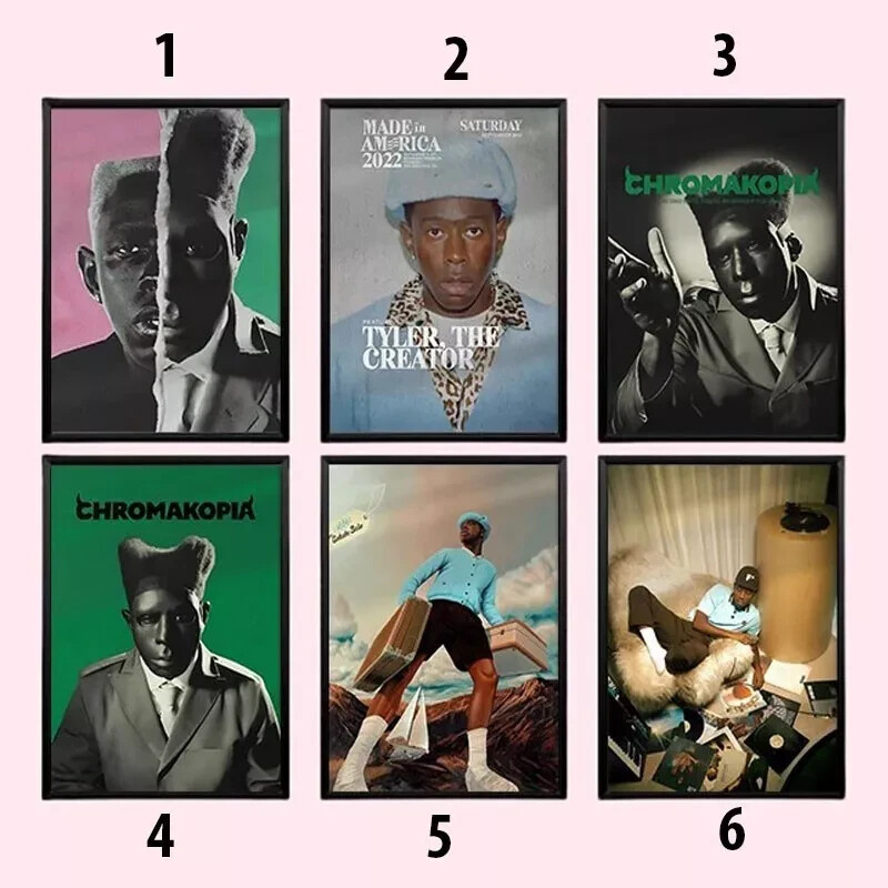 Tyler The Creator Chromakopia Classic Music Album Poster 2025 New Release