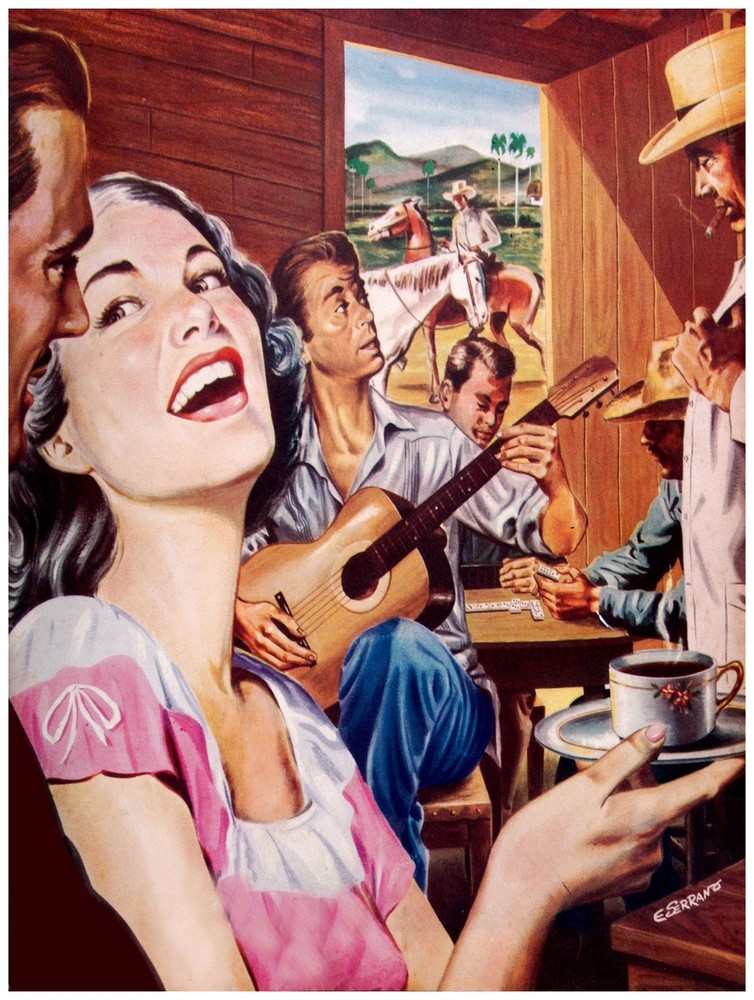 7632.Decoration Poster.Home Room design print.Country music party.Guitar player