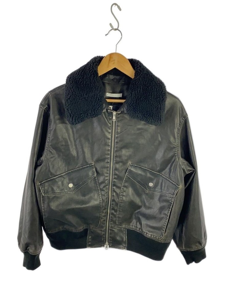 Wym Leather Jacket Blouson/S/ Leather/Blk/Wyjk1233 3499