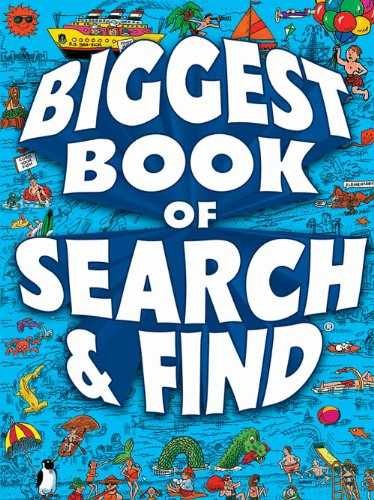 Biggest Book of Search & Find - Paperback, by Kidsbooks - Acceptable n