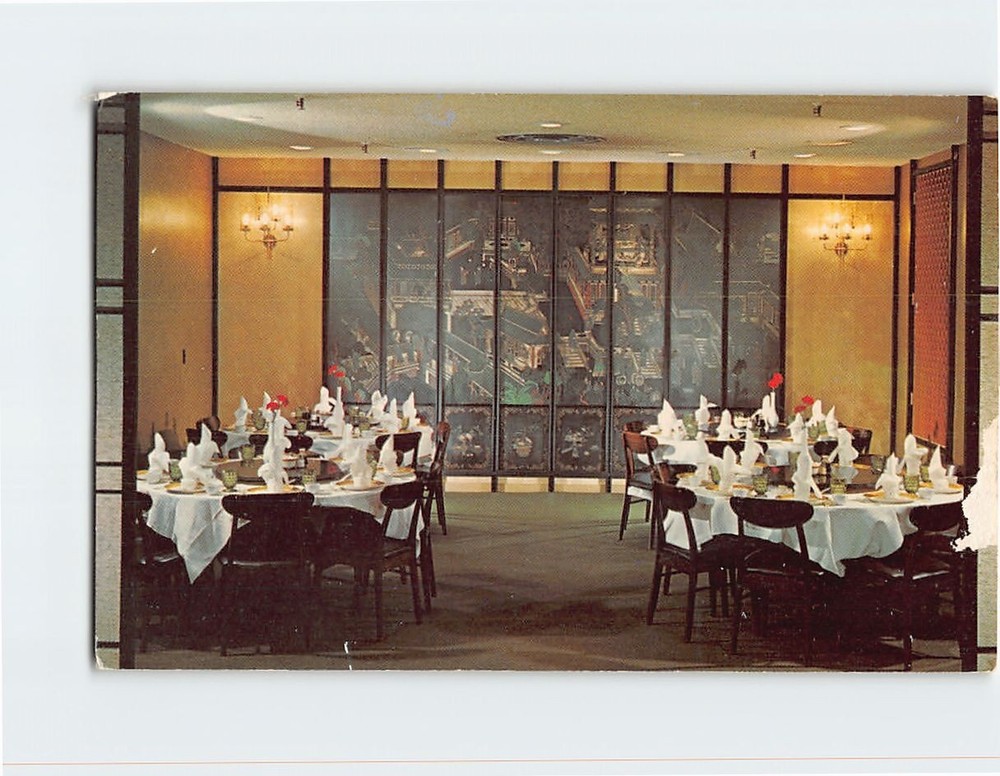Postcard Coromandel Room The Golden Pavilion San Francisco California