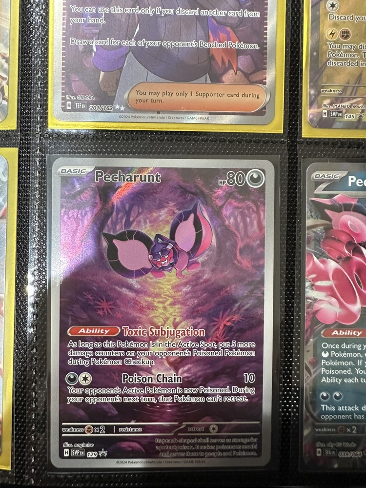 Pecharunt - 129 (Pokemon Center Exclusive) 129 Sv: Scarlet & Violet Promo Cards