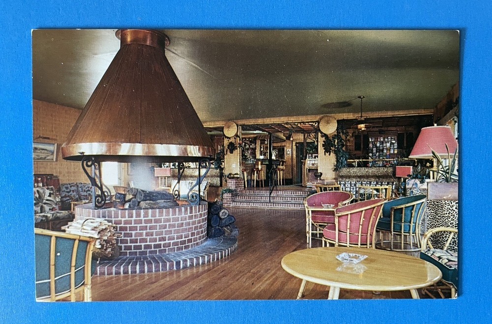 Central Point Oregon OR Mon Desir Dining Inn Restaurant Vintage Postcard