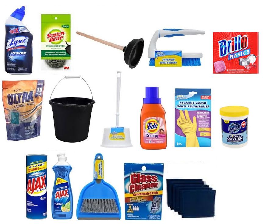 All-Purpose Home Cleaning Kit for Versatile Sanitation Needs