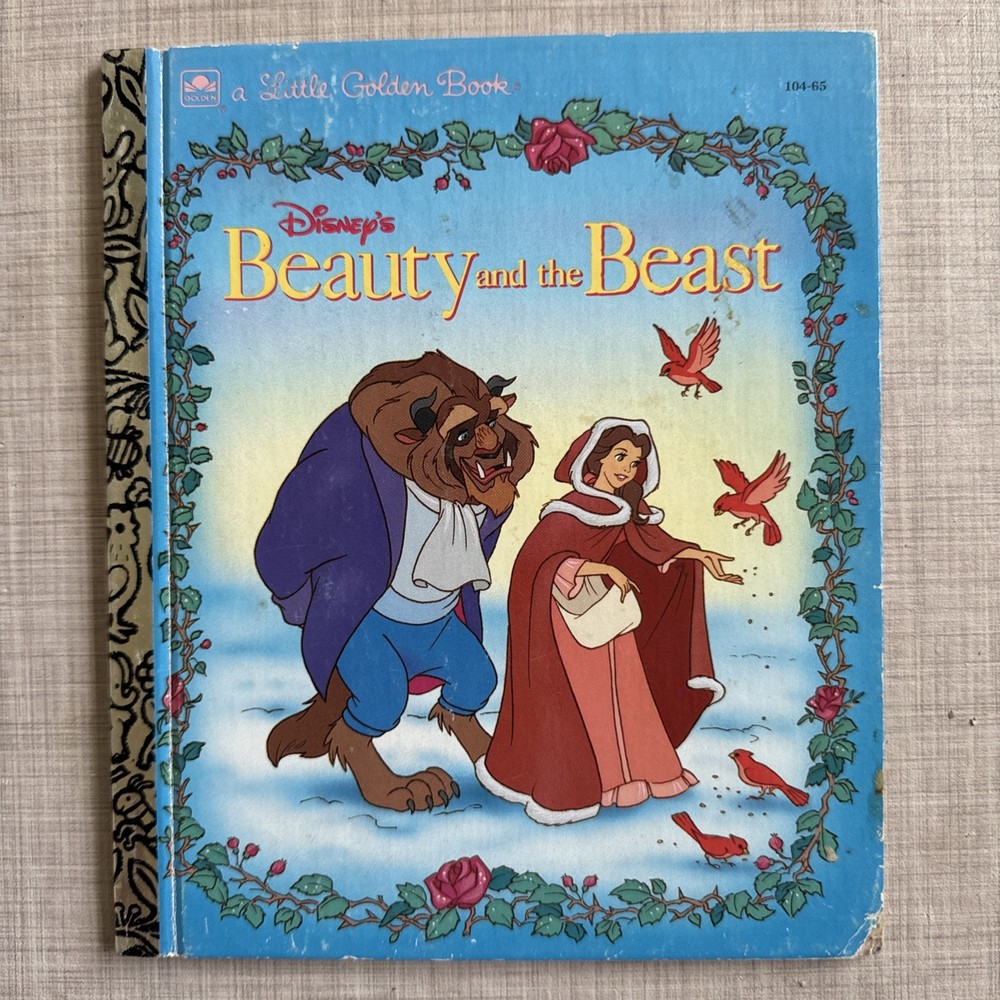 Disney’s Beauty And The Beast Little Golden Book 1991 (104-65)