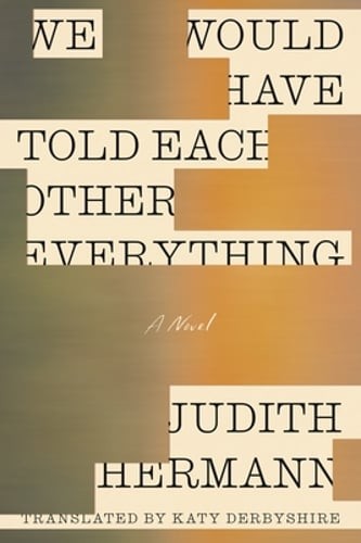 We Would Have Told Each Other Everything by Judith Hermann: Used