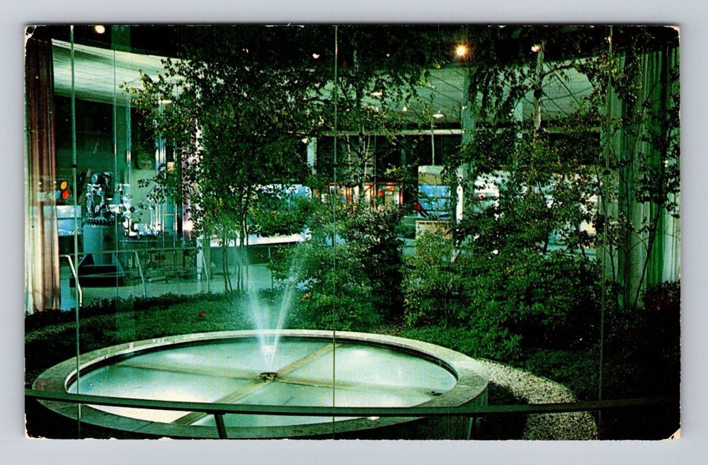 Corning NY-New York, The Corning Glass Center, Antique, Vintage Postcard