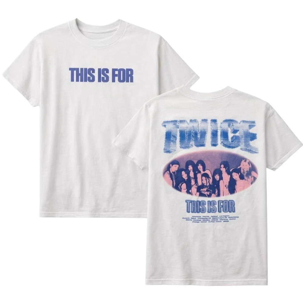 TWICE This Is For 2026 Tour LA Pop-up T-Shirt