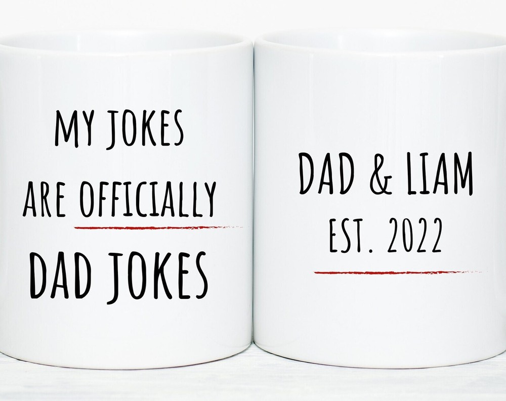 面白い お父さん 最初の父の日 パーソナライズされた最初の父の日 ギフト お父さん ジョーク マグ