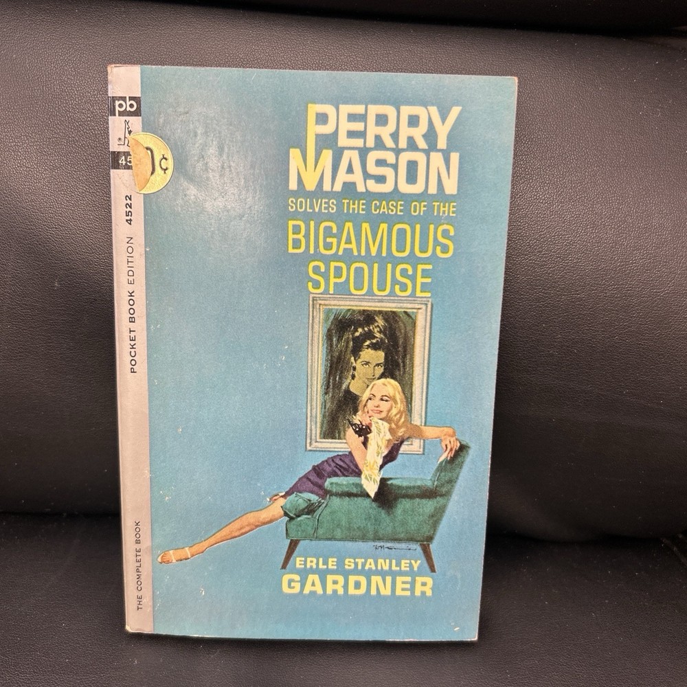 Perry Mason Solves the Case of the Bigamous Spouse Erle Stanley Gardner 1963 1st