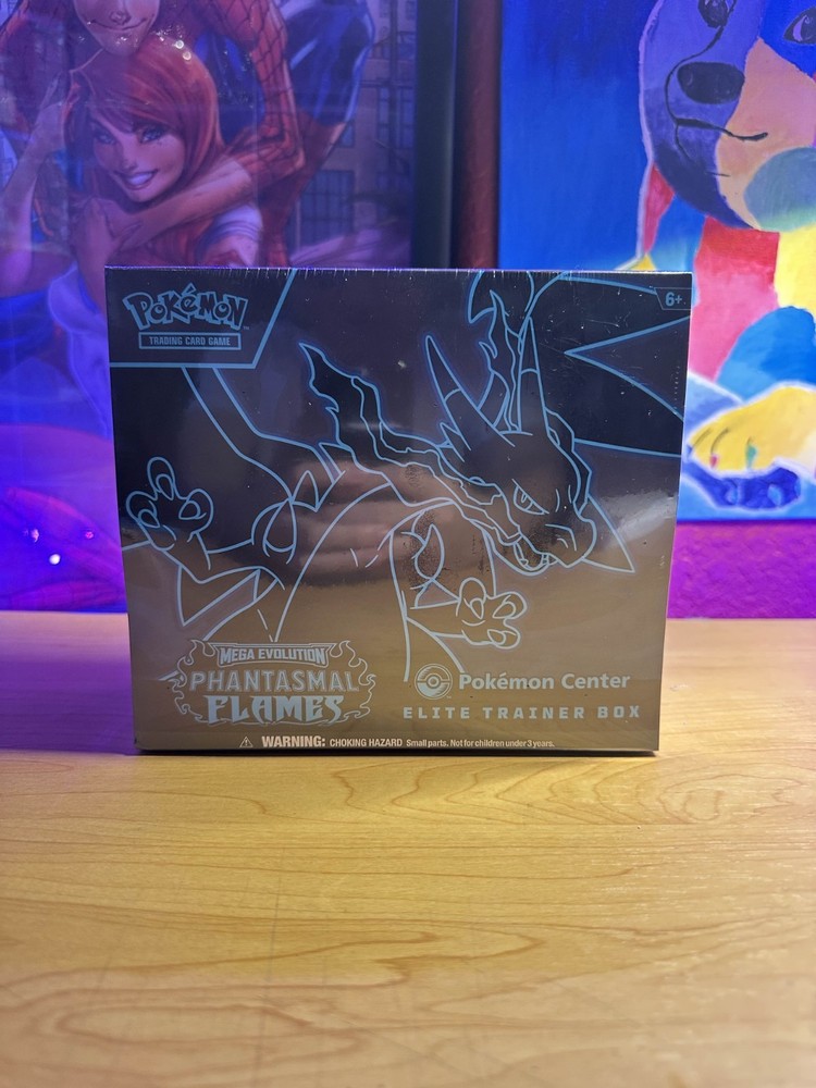 Pokémon Mega Evolution Phantasmal Flames Pokemon Center Elite Trainer Box ETB