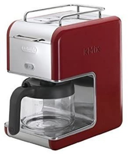 DeLonghi kMix drip coffee maker 6 cups Red CMB6-RD Used Work F/S