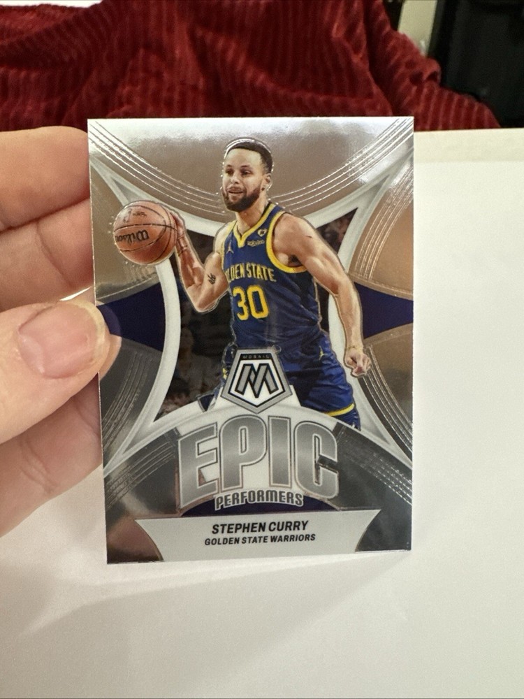 2023-24 Panini Mosaic #14 Stephen Curry Epic Performers Inserts  #Warriors*1