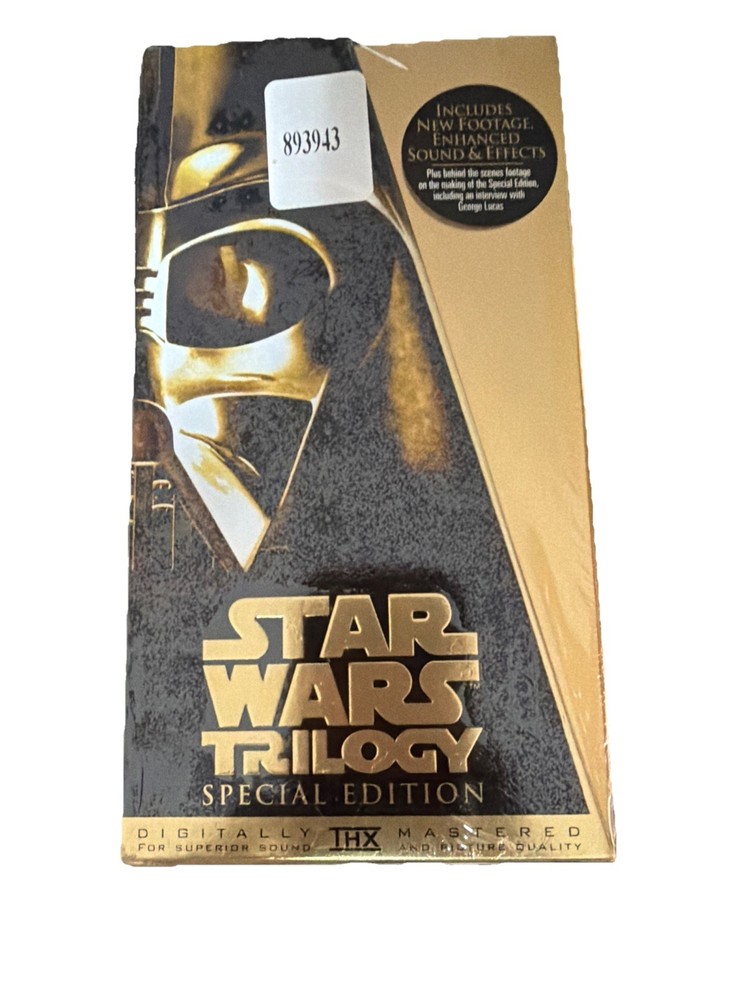 Star Wars VHS Trilogy Special Edition Set 1997 Sealed 20th Century Fox  New*