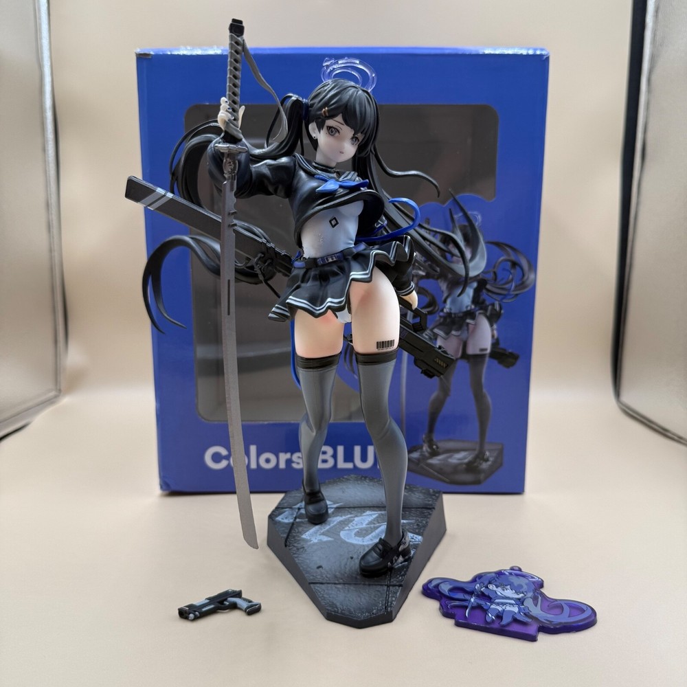 Solarain x Asagon Anime Figure Colors BLUE  1/7 PVC Statue Brand New With Box