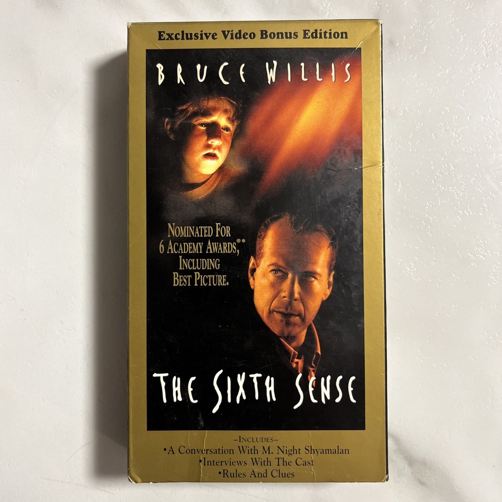 The Sixth Sense (VHS, 2000, Bonus Edition)