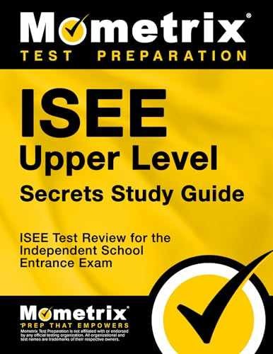ISEE Upper Level Secrets Study - Paperback, by ISEE Exam Secrets - Very Good o