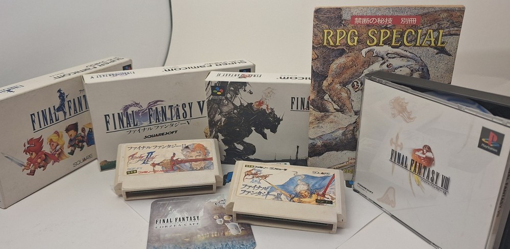 Final Fantasy 2,3,4,5,6 & 8 Mega Bundle! JAPANESE IMPORTS