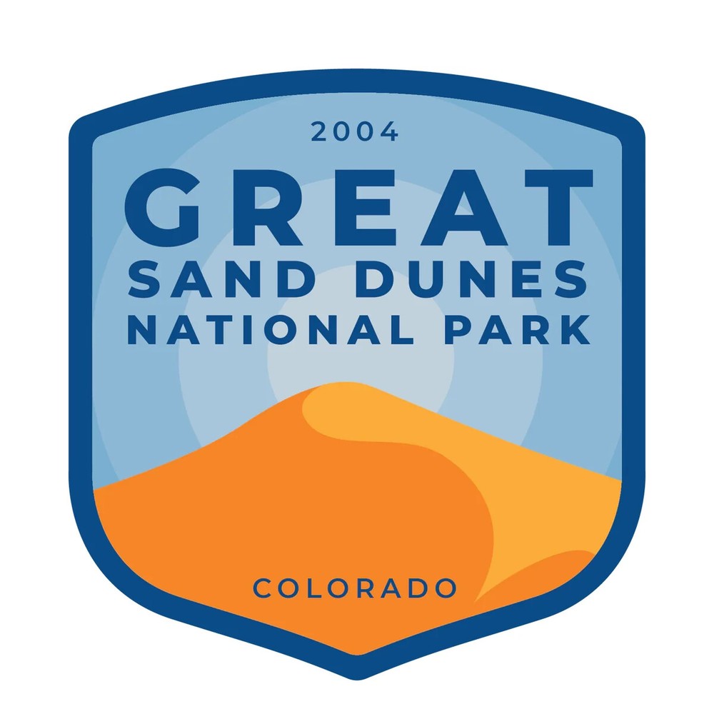 Great Sand Dunes national park sticker weatherproof bumper vinyl decal