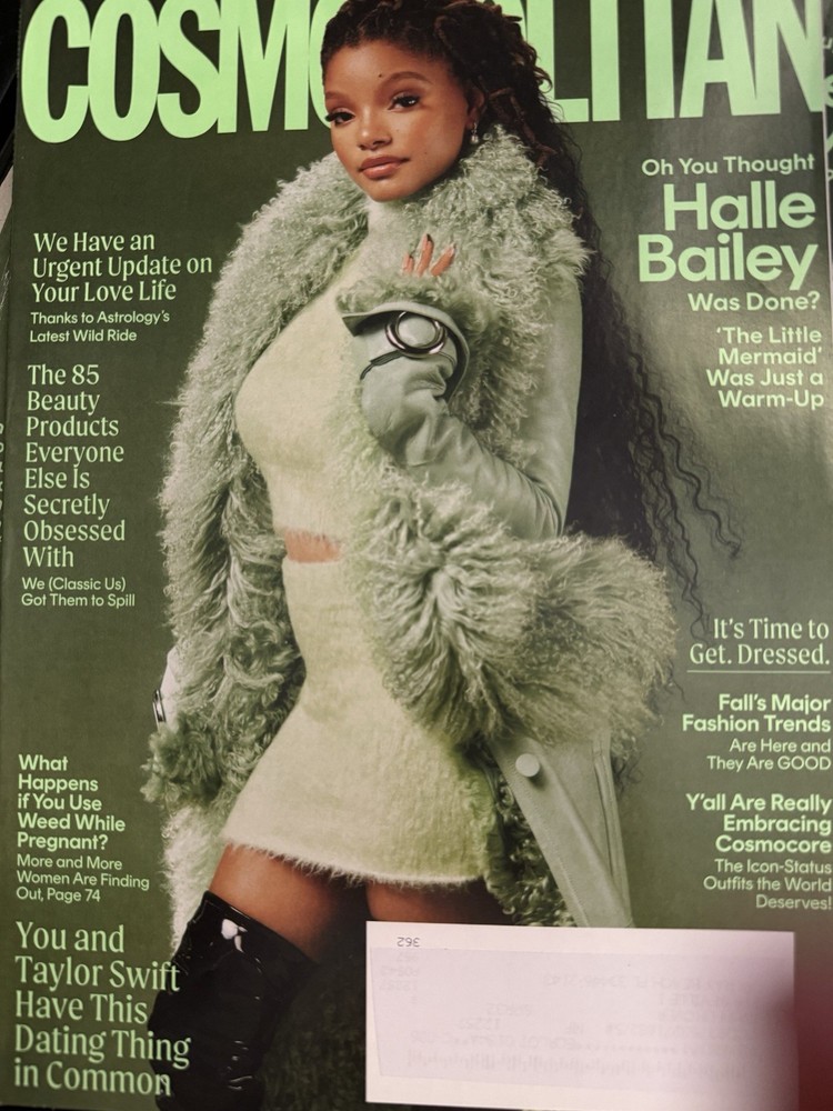 COSMOPOLITAN MAGAZINE - September/October 2023 - Halle Bailey