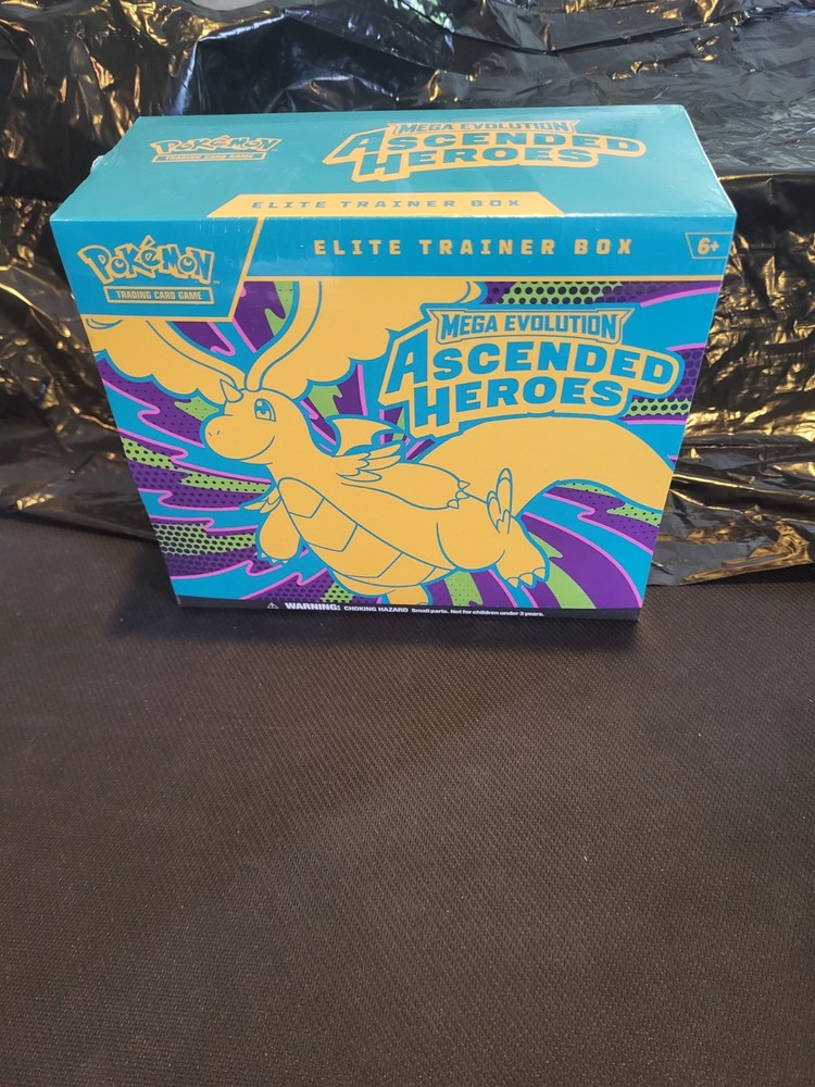 Pokemon TCG Ascended Heroes Elite Trainer Box ETB Sealed Brand New - MINT