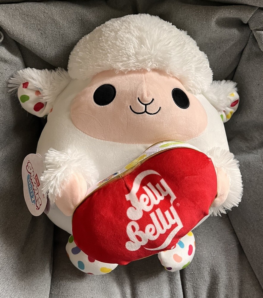 SNACKLES Series 2 BABRA The Lamb Plush with Jelly Belly 14 Inch