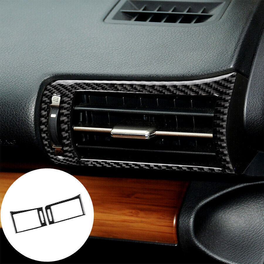 For LEXUS IS250 IS350 2014-18 Carbon Fiber Side Air Condition Vent Outlet Cover