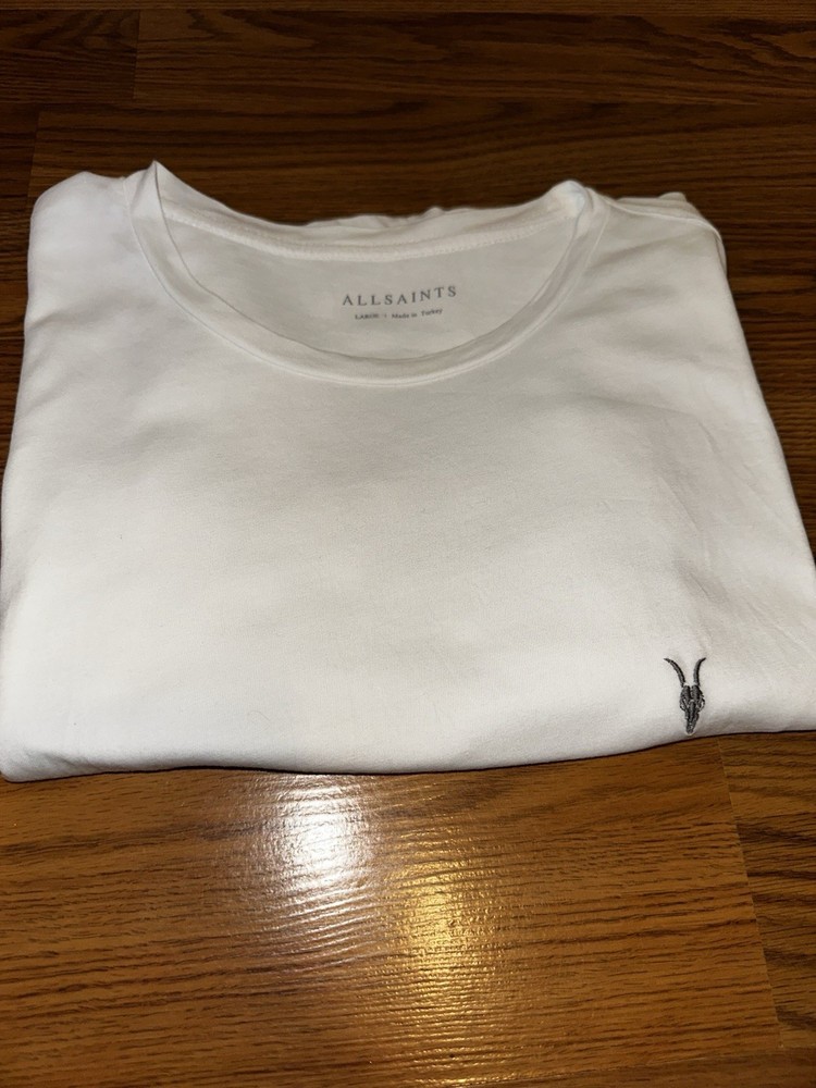 All Saints Tonic Ramskull Crew T-shirt Men’s Size Large