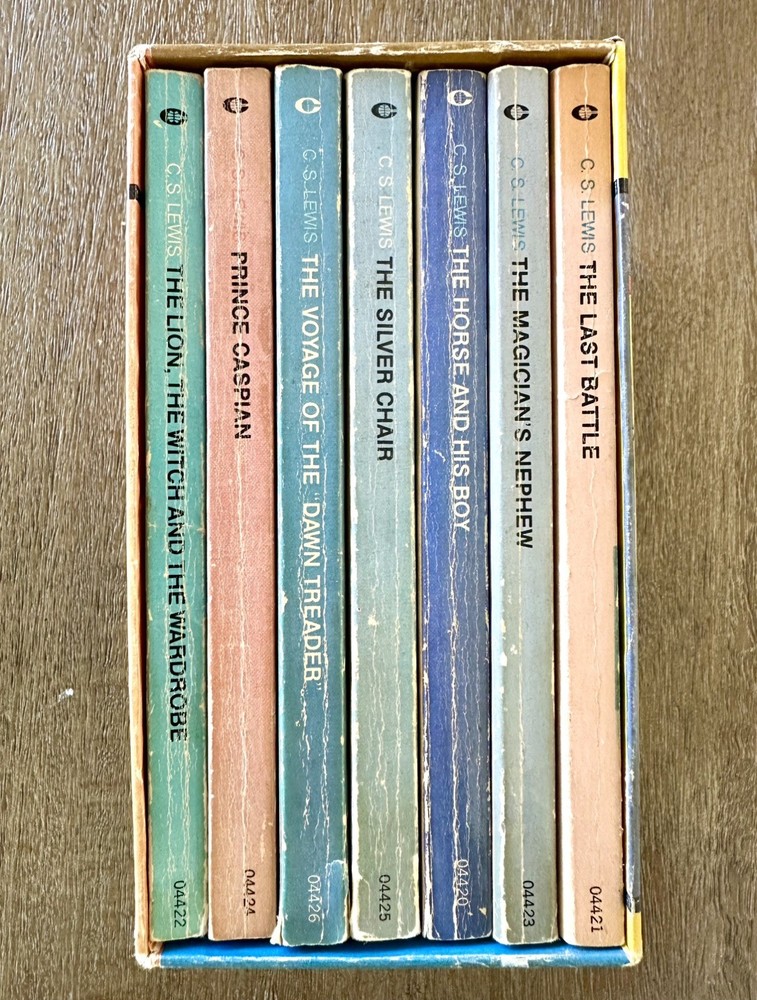 The Chronicles of Narnia (7 Book Box Set) By C. S. Lewis 1978 Vintage