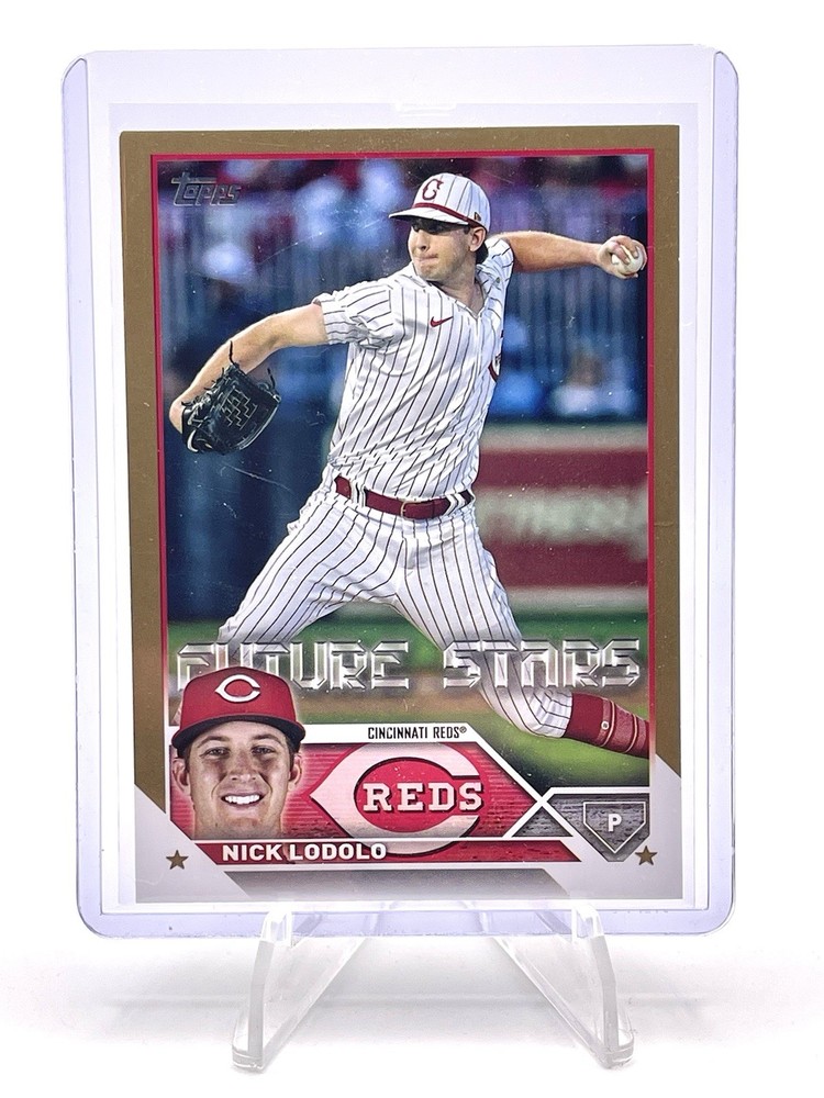 2023 Topps Series 2 Nick Lodolo Future Stars Gold Parallel /2023 #406