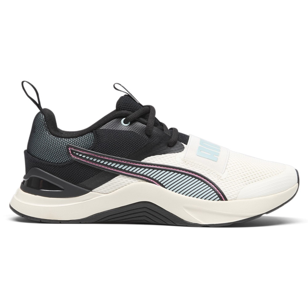 PUMA Prospect Training  Womens Black, White Sneakers Athletic Shoes 31030902