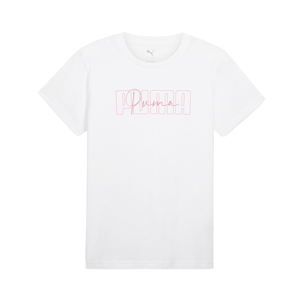 PUMA Essentials Admire Crew Neck Short Sleeve T-Shirt Womens White Casual Tops 6