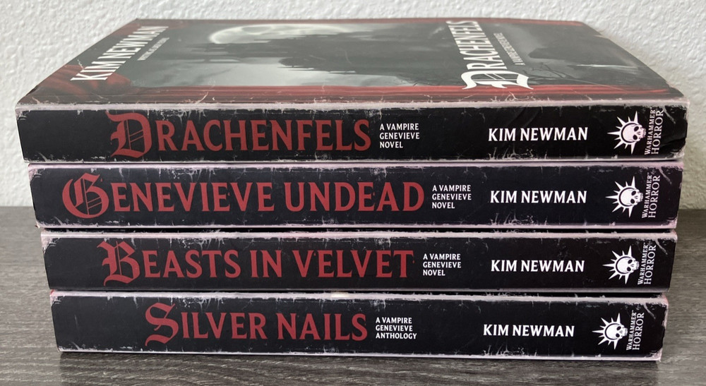 Warhammer Horror - Red Page Book Set - The Vampire Genevieve Series- OOP