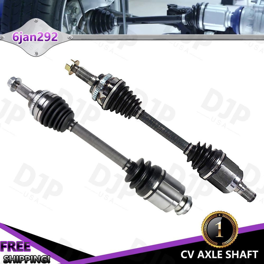 Front Driver & Passenger Pair CV Axle Shaft For Mazda CX-9 CX9 3.7L 2008-2015
