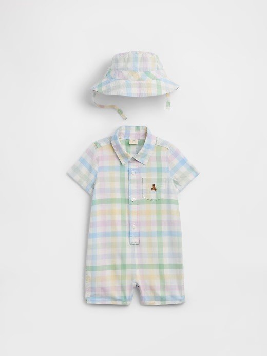New GAP Baby Two-Piece Brannan Bear Outfit Set 18-24 M 100% Cotton