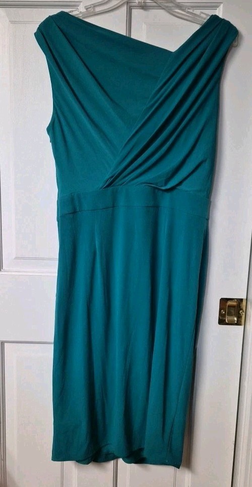 Tadashi Shoji Women's Teal Size 14 Dress