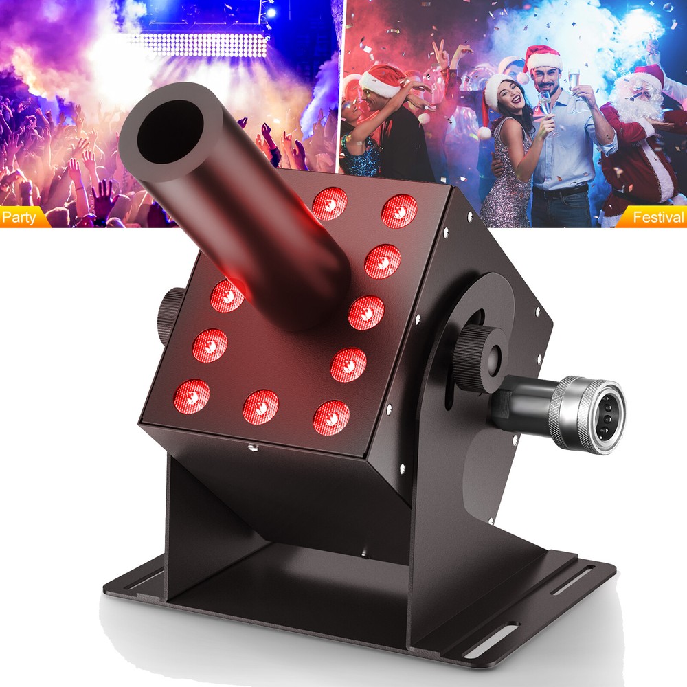 150W LED DMX CO2 Jet Cannon Machine Air column CO2 Cryo DJ Party Wedding Stage