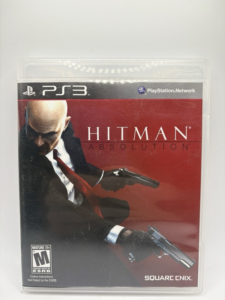 Hitman: Absolution (Sony PlayStation 3, 2012) PS3 Complete w/ Manual