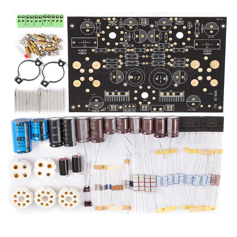 HiFi 300B Vacuum Tube Power Amplifier Board DIY KIT Class A Stereo Audio Amp 16W