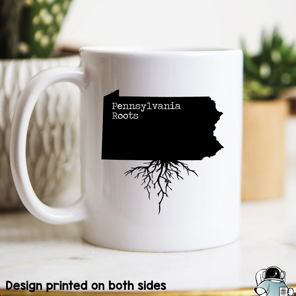 Pennsylvania Mug Pennsylvania Gift Pennsylvania Map Pennsylvania Coffee Mug Pa