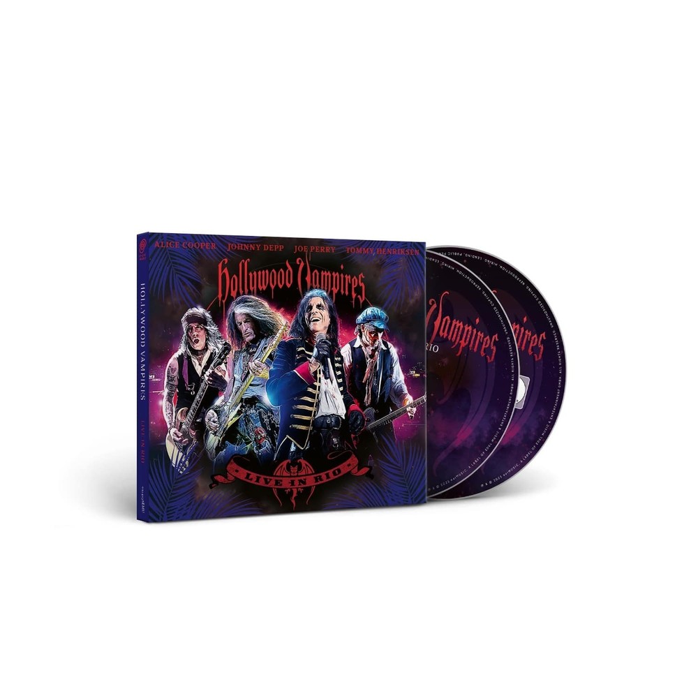Hollywood Vampires Live in Rio (CD) Album with Blu-rayAnother great item from Rarewaves USA | Free delivery!