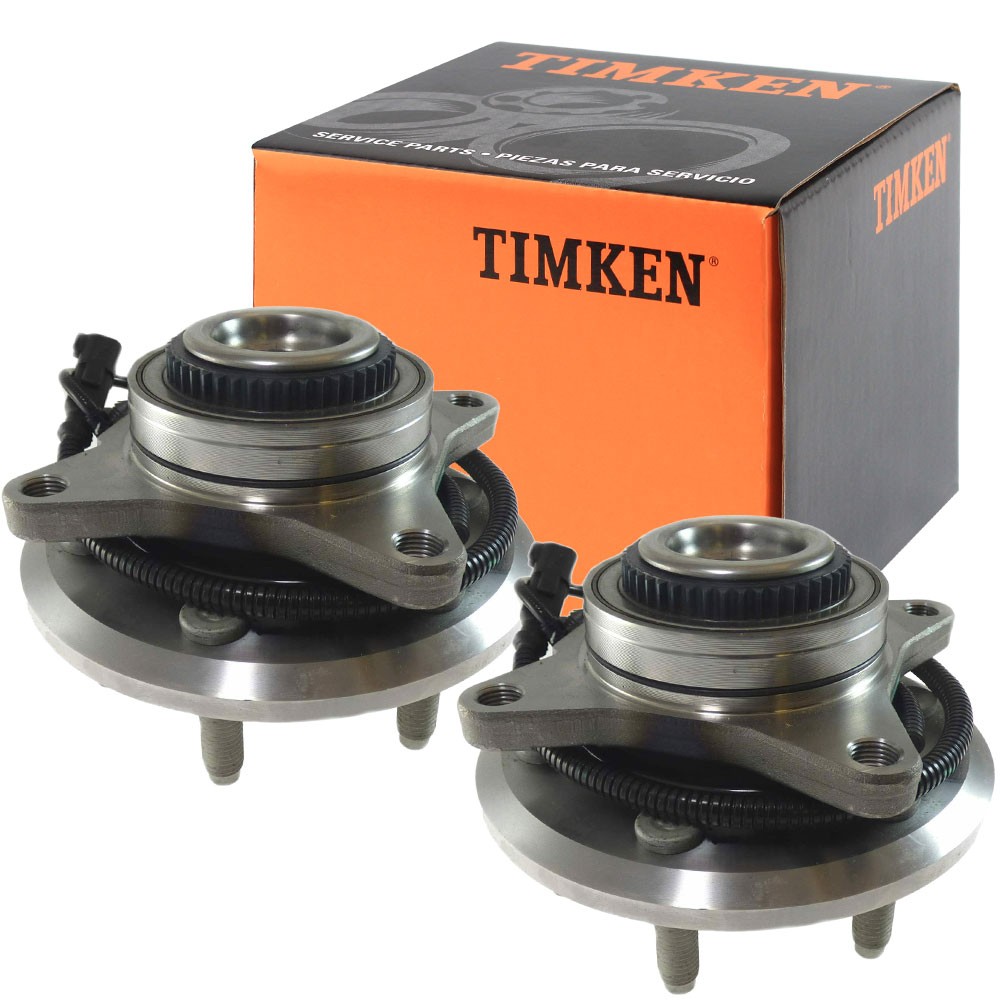 4WD TIMKEN Front Wheel Bearing Hub Set for Ford Expedition 2011-2014 F-150 6Lugs