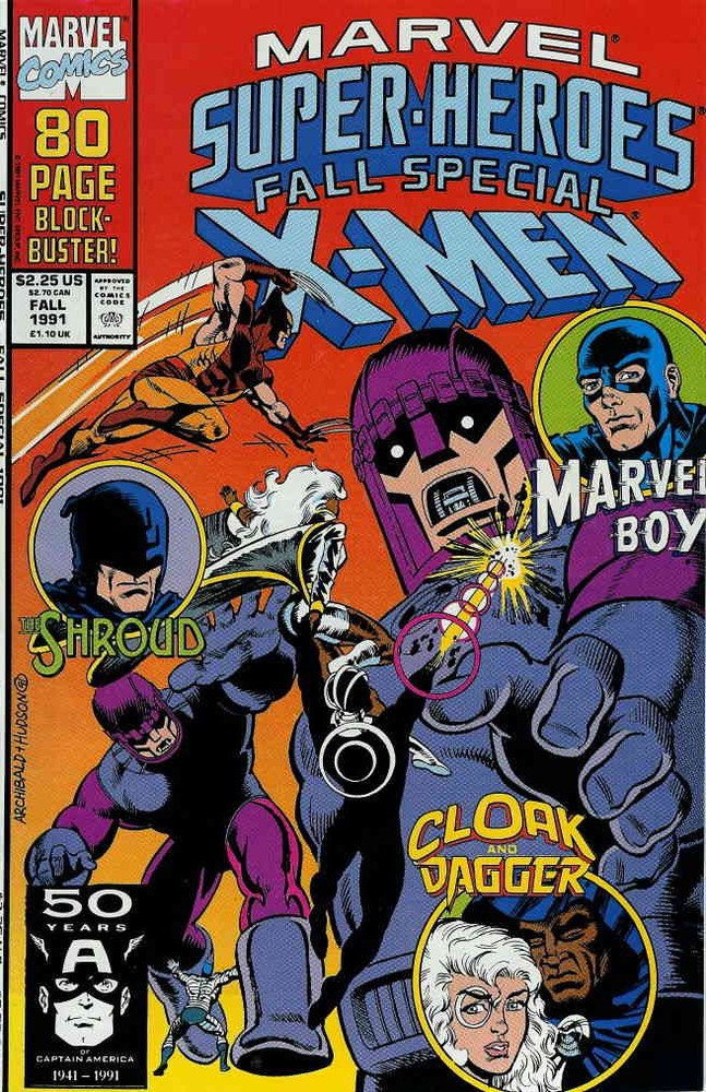 Marvel Super-Heroes Vol 2 #7 VF X-Men Comic Combined Shipping Eligible  