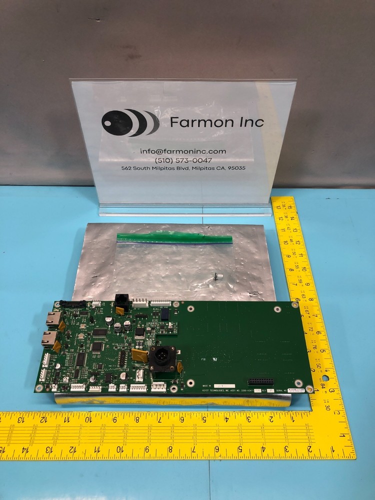 Asyst 3200-4347-04 Static Entry Node, 300mm, PCB, FAB3000-4347-03, 193495