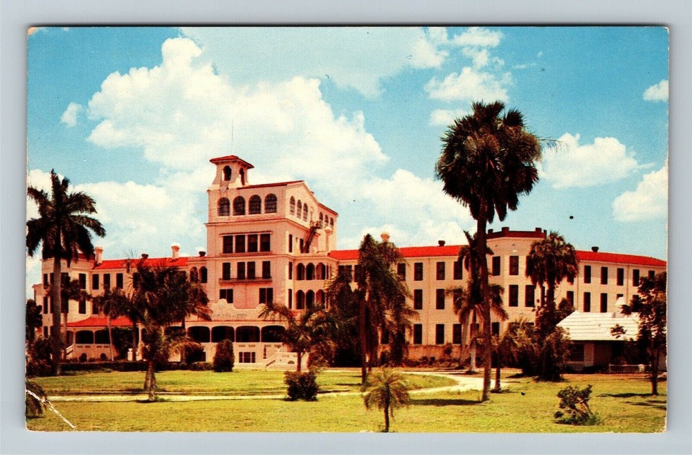 Punta Gorda, FL-Florida, Hotel Charlotte Harbor, Antique Vintage Postcard