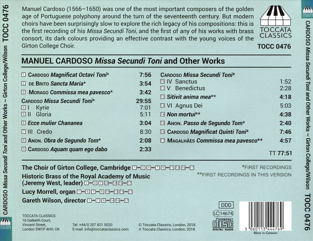 Girton College Cambridge Choir with Royal Academy of Music Historic Brass-image