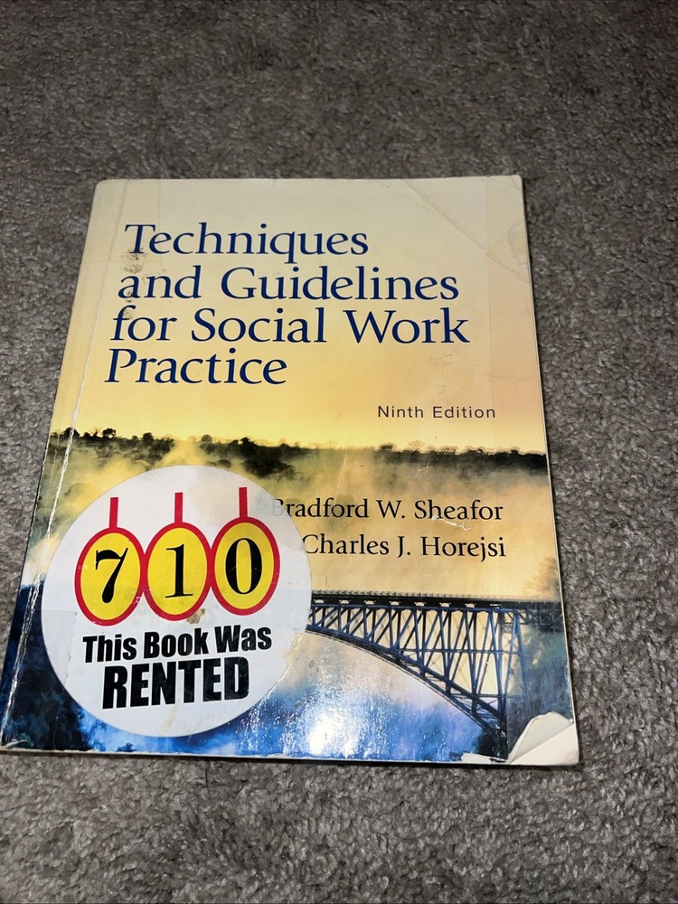 Techniques and Guidelines for Social Work Practice by Bradford