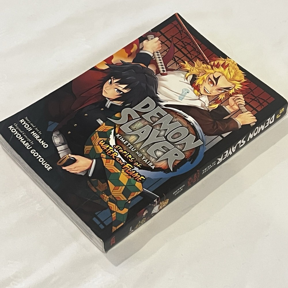 Demon Slayer: Kimetsu No Yaiba Stories of Water and Flame Manga Paperback Book